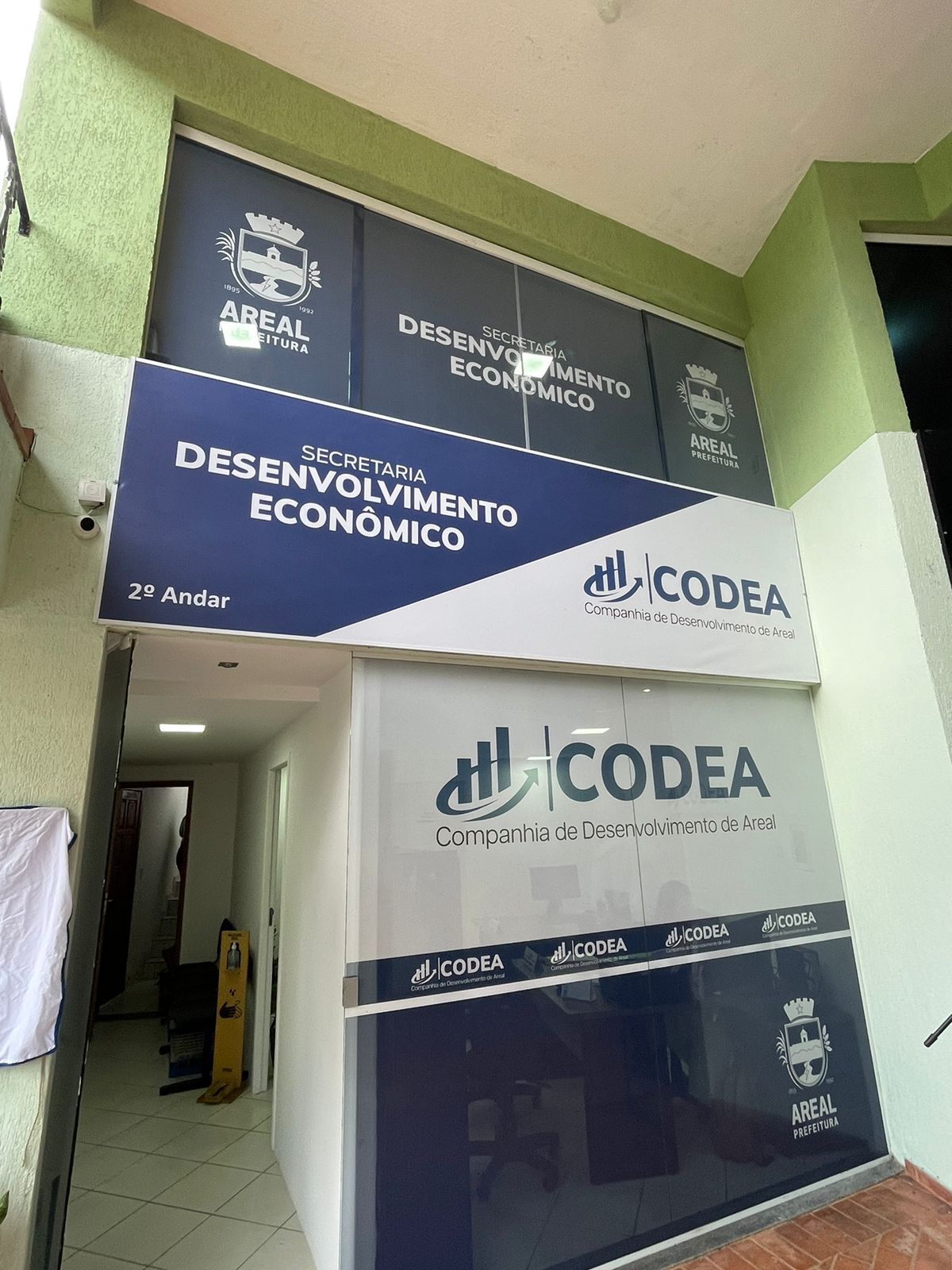 Vereadores participam de Inauguração da Companhia de Desenvolvimento de Areal