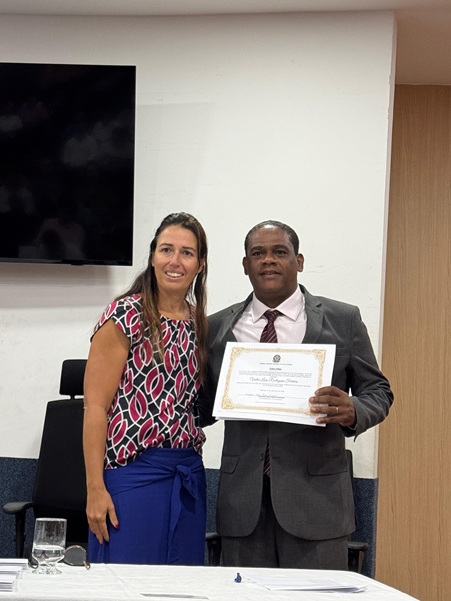 Tribunal Regional Eleitoral (TRE) diplomou, o Prefeito, o Vice-prefeito e os Vereadores eleitos e os primeiros, segundos e terceiros suplentes dos partidos PP, PDT, PRD, PSB, UNIÃO E PSD