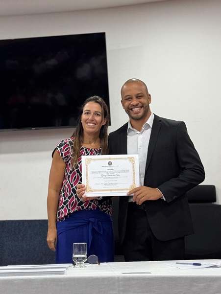 Tribunal Regional Eleitoral (TRE) diplomou, o Prefeito, o Vice-prefeito e os Vereadores eleitos e os primeiros, segundos e terceiros suplentes dos partidos PP, PDT, PRD, PSB, UNIÃO E PSD