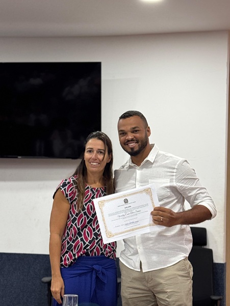 Tribunal Regional Eleitoral (TRE) diplomou, o Prefeito, o Vice-prefeito e os Vereadores eleitos e os primeiros, segundos e terceiros suplentes dos partidos PP, PDT, PRD, PSB, UNIÃO E PSD