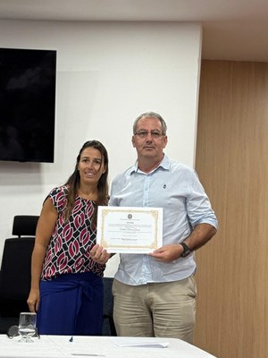 Tribunal Regional Eleitoral (TRE) diplomou, o Prefeito, o Vice-prefeito e os Vereadores eleitos e os primeiros, segundos e terceiros suplentes dos partidos PP, PDT, PRD, PSB, UNIÃO E PSD