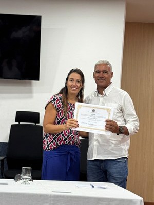 Tribunal Regional Eleitoral (TRE) diplomou, o Prefeito, o Vice-prefeito e os Vereadores eleitos e os primeiros, segundos e terceiros suplentes dos partidos PP, PDT, PRD, PSB, UNIÃO E PSD