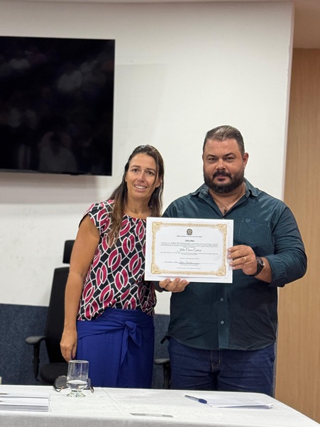 Tribunal Regional Eleitoral (TRE) diplomou, o Prefeito, o Vice-prefeito e os Vereadores eleitos e os primeiros, segundos e terceiros suplentes dos partidos PP, PDT, PRD, PSB, UNIÃO E PSD