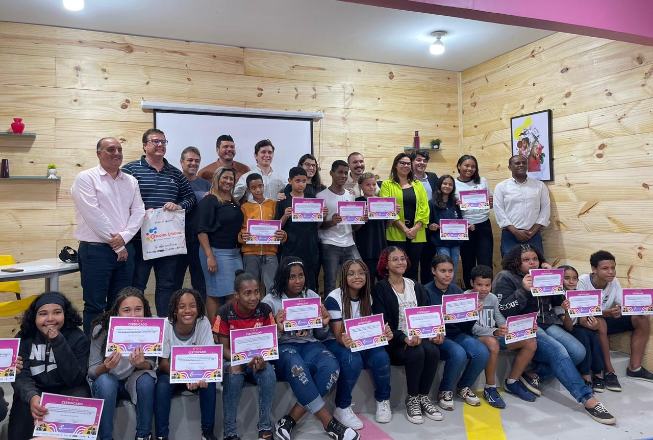 Complexo Criativo na Escola Joaquim Vital Vieira é inaugurado 