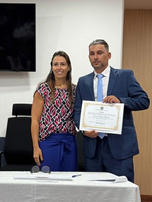 Tribunal Regional Eleitoral (TRE) diplomou, o Prefeito, o Vice-prefeito e os Vereadores eleitos e os primeiros, segundos e terceiros suplentes dos partidos PP, PDT, PRD, PSB, UNIÃO E PSD